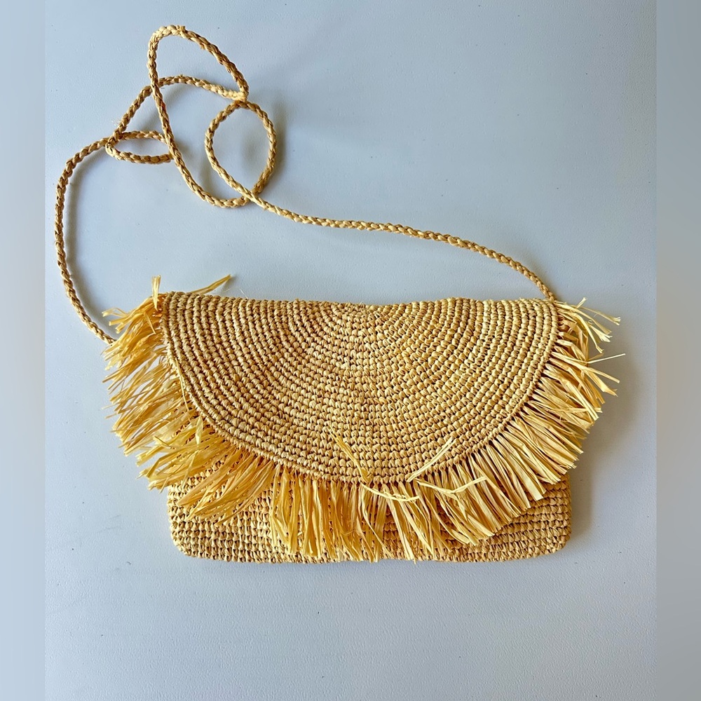 Mar Y Sol raffia bag